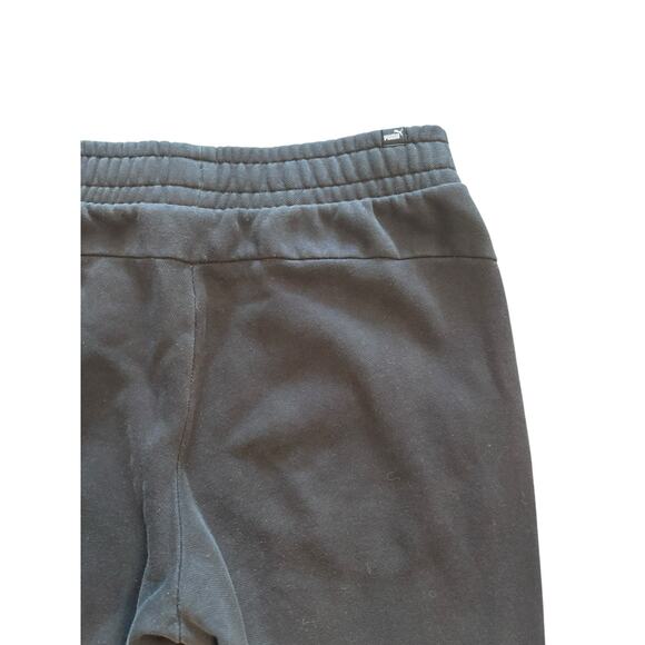 PUMA STRAIGHT LEG BLACK SWEATPANTS SIZE MEDIUM - Picture 6 of 7